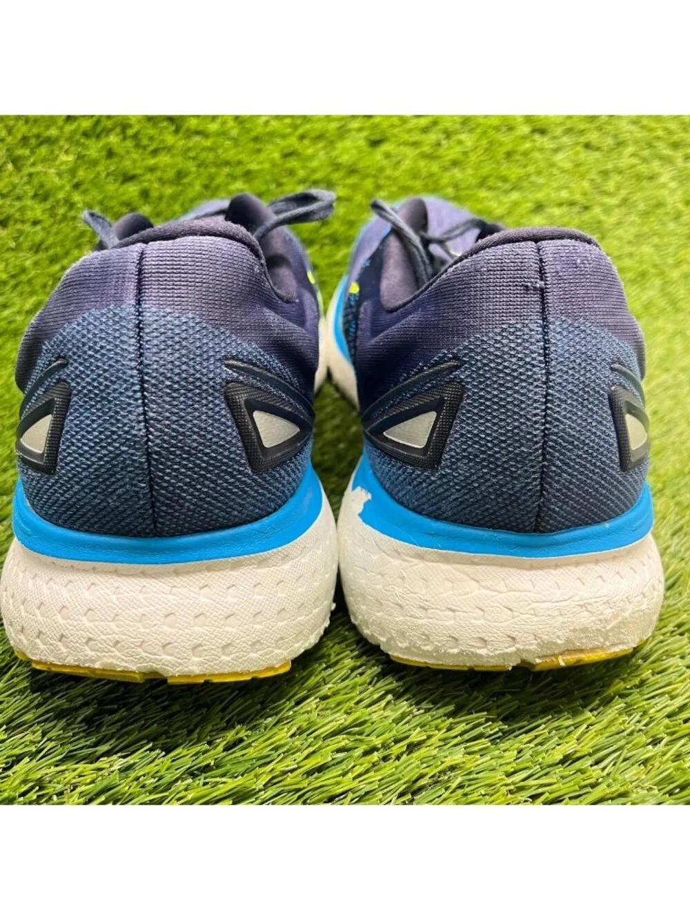 Brooks Glycerin 19 Mens Size 13EE Blue Athletic Running Walking Shoes Sneakers